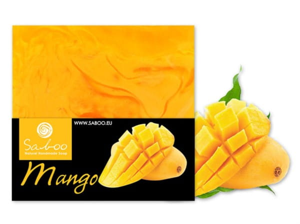 Natürliche Mangoseife 100 g SABOO - Biogo.de