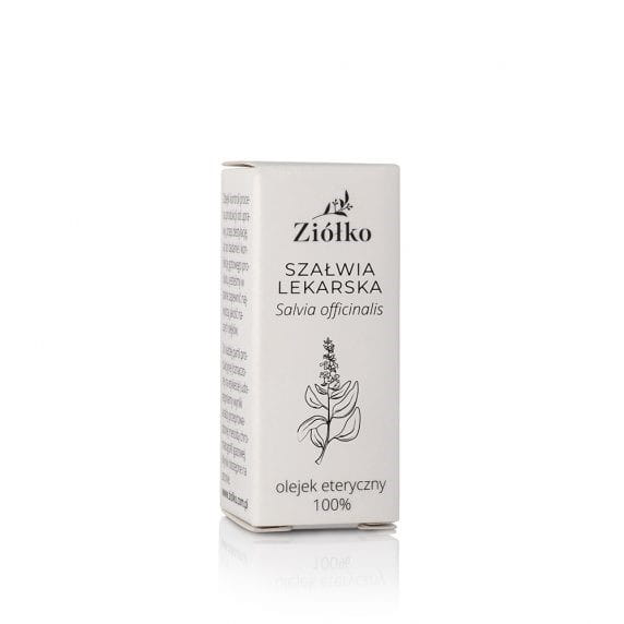 Medizinisches ätherisches Salbeiöl 100% 10 ml HERB - Biogo.de