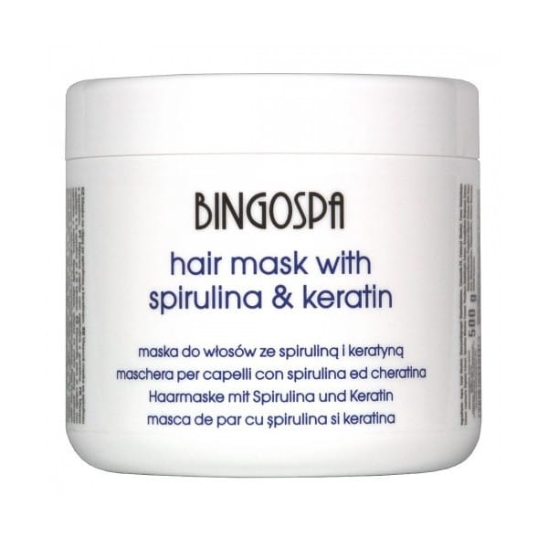 Maske Spirulina Kreatin 500 g BingoSpa - Biogo.de