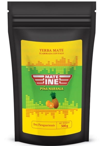 Yerba Mate Mateine Pina Naranja 500 g - Biogo.de