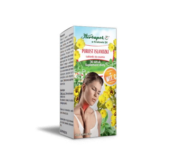 Isländische Flechte 30 tab HERBAPOL - Biogo.de