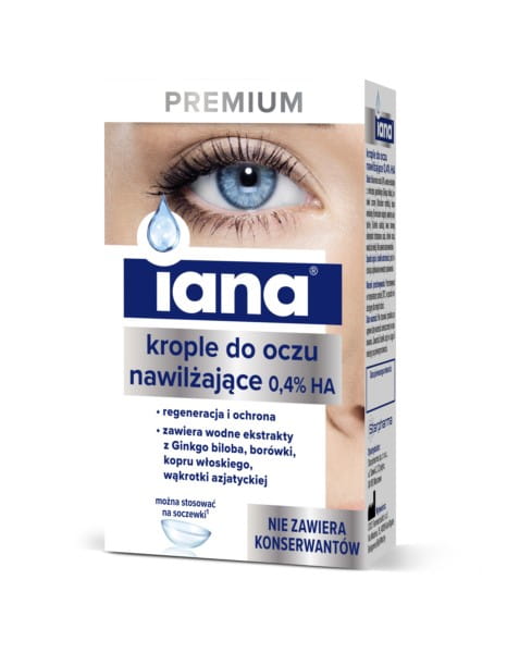 Augentropfen intensiv 0,4% Ha IANA - Biogo.de