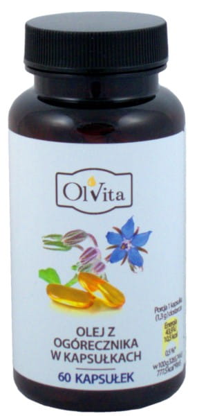 Borretschöl in Kapseln 60 Kapseln OLVITA - Biogo.de