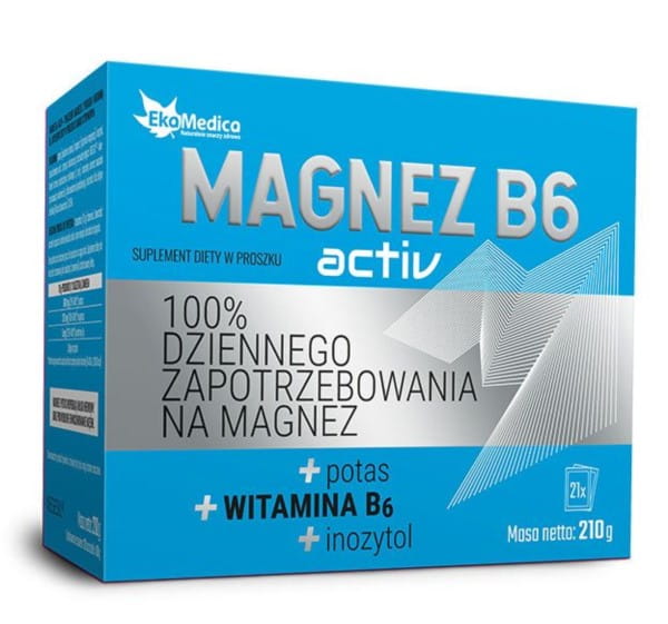 Magnesium B6 aktiv 21x10g EKAMEDICA Beutel - Biogo.de