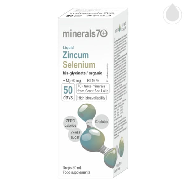 Zink-Selen-Flüssigkeit 50 ml Zink-Selen MINERALIEN7+ - Biogo.de