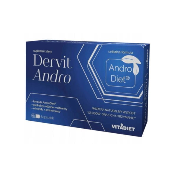 Dervit andro 60 Kapseln gegen Haarausfall - VITADIET - Biogo.de
