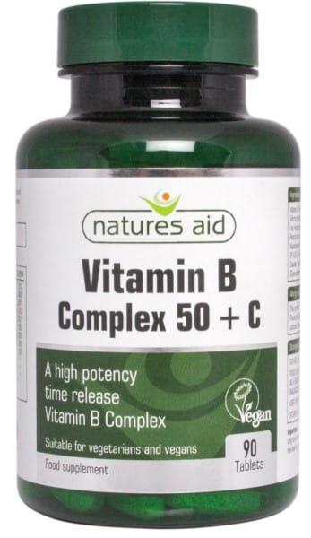 Vitamin B-KOMPLEX + Vitamin C 90 Tab. NATURHILFE - Biogo.de