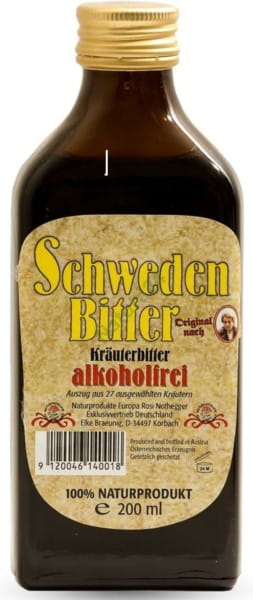 Schwedische Kräuter ohne Alkohol 200ml NATUR - Biogo.de