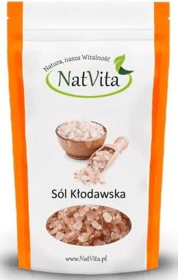 Grobkörniges Salz aus Kłodawa 1 kg NATVITA - Biogo.de
