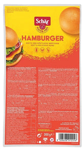 Hamburger - Brötchen für Burger ohne Glas. 300 g SCHÄR - Biogo.de