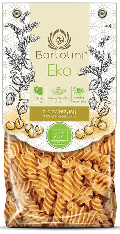 Pasta (Kichererbsen) BIO Twist 250 g - BARTOLINI - Biogo.de