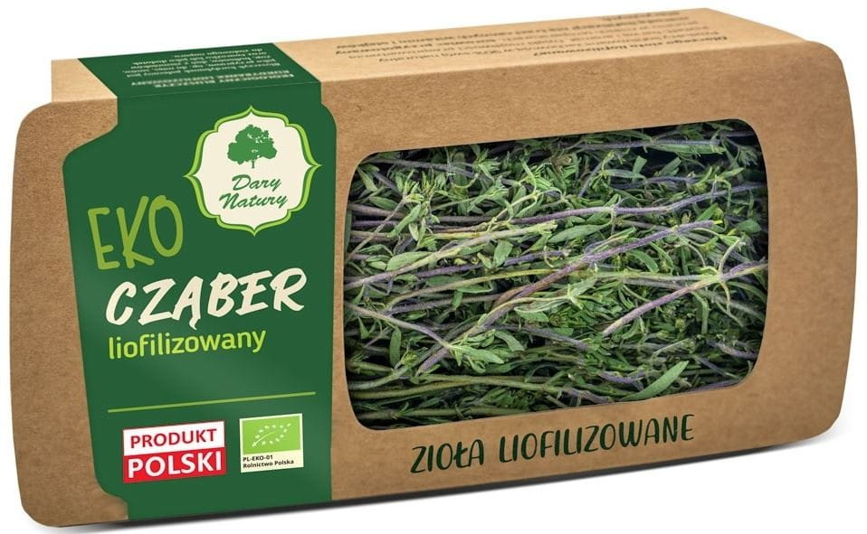 Glutenfreies gefriergetrocknetes Bohnenkraut BIO 10 g - DARY NATURY - Biogo.de