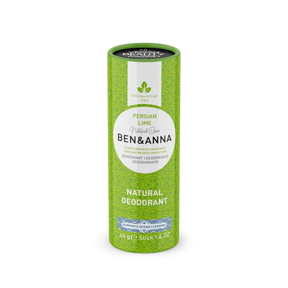 DEODORANT STICK AUF BASIS VON PERSISCHER LIME ECO Soda 40 g - BEN & ANNA - Biogo.de