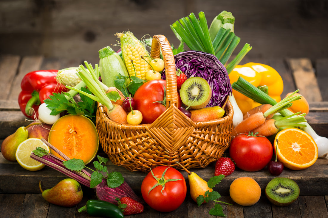 Eine gesunde Ernährung für uns und den Planeten - wie man Gemüse und Obst kauft