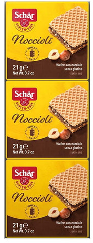 Noccioli gluten-free nut wafers 63 g SCHÄR