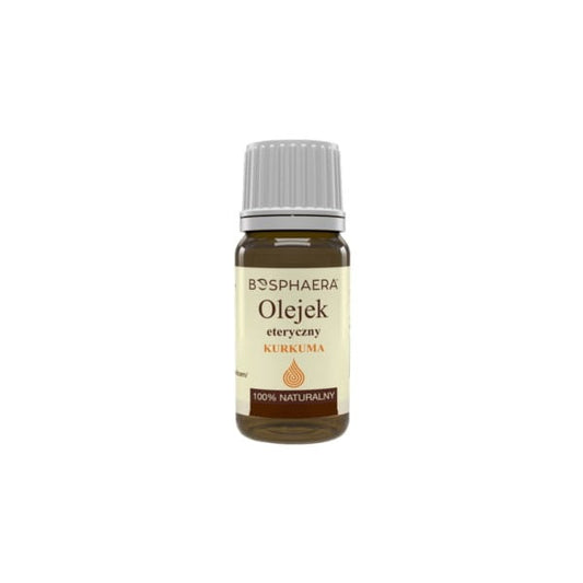 Bosphaera Kurkuma-Öl in 10 ml Flasche, natürliches ätherisches Öl mit goldenem Farbton, ideal für Aromatherapie und Hautpflege.