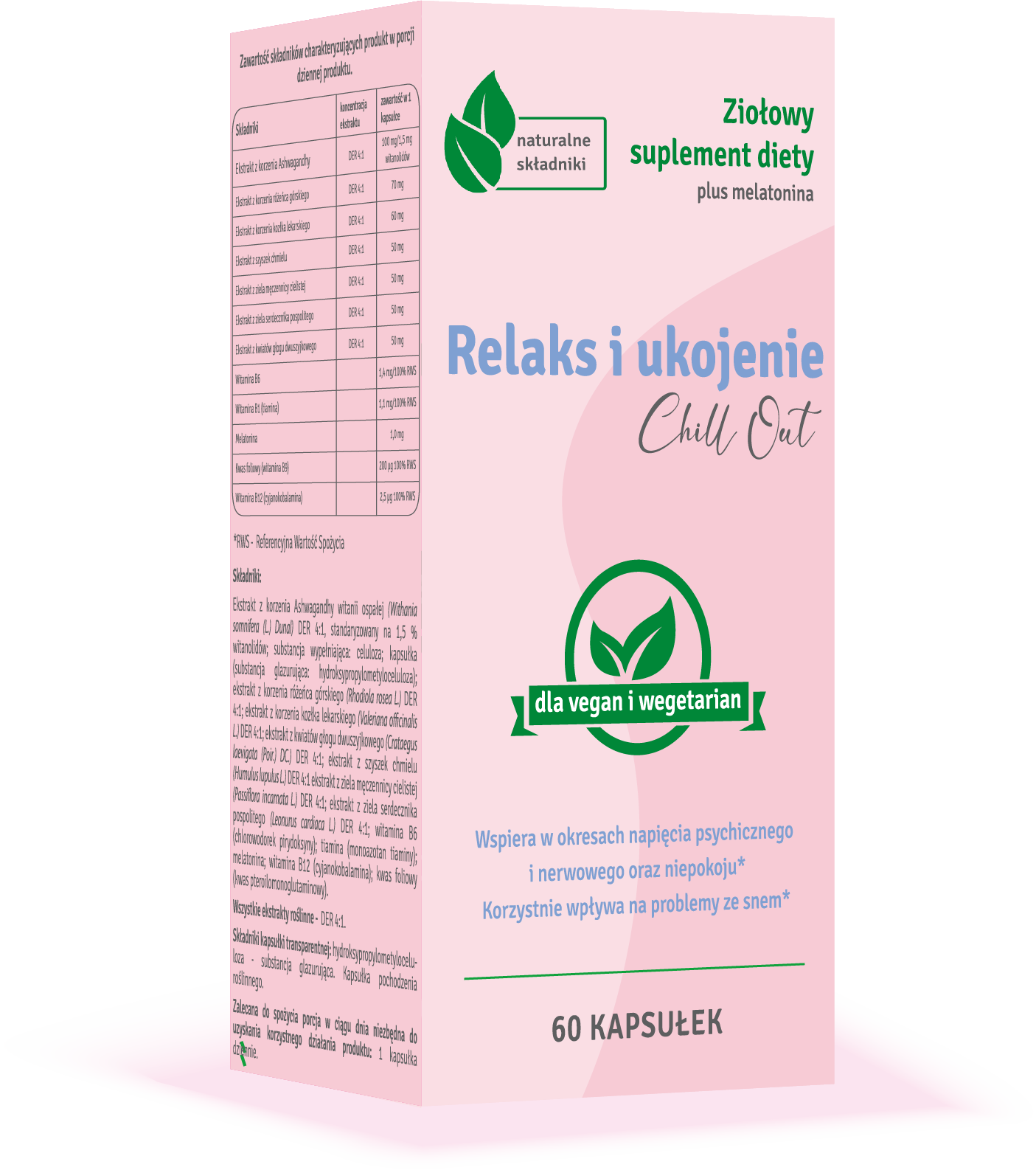 आराम और शांति चिल आउट 60 कैप्सूल PCF Zweitbild