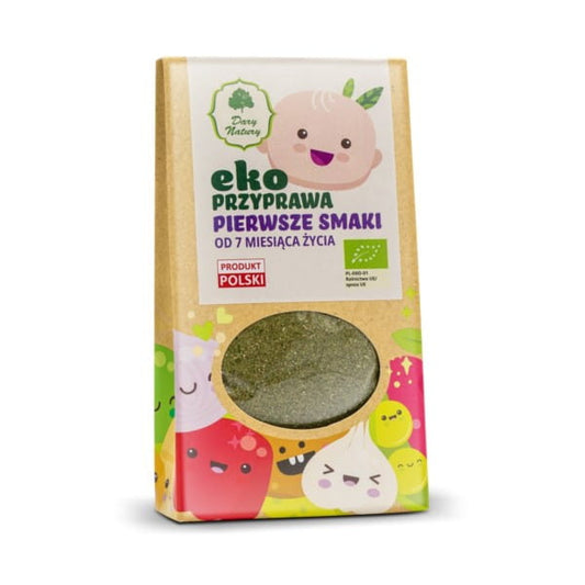 Dary Natury Eco Gewürzset mit ersten Geschmacksrichtungen, naturbelassen, 7 Monate haltbar, frische Kräuter und Gewürze in Packung