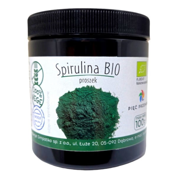 Pět transformací Spirulina Bio prášek 100 g Main Image