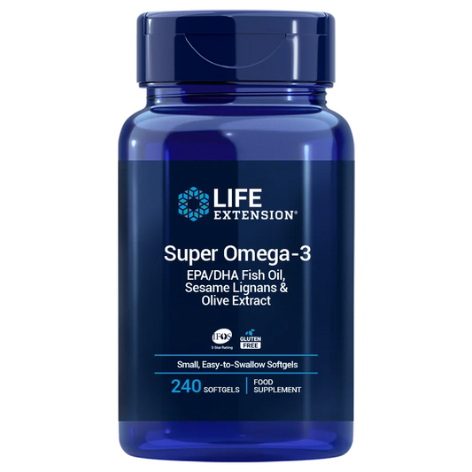 Vitamin E Kapseln von Life Extension, Super Vitamin E EU in einer Packung mit 90 Kapseln, für antioxidativen Schutz