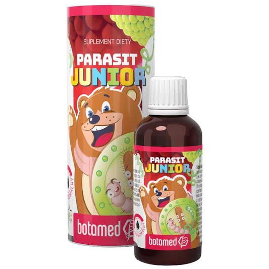B&M Parasit Junior Parasitenmittel für Kinder, 50 ml, Flasche mit kindgerechtem Design und Dosierspender