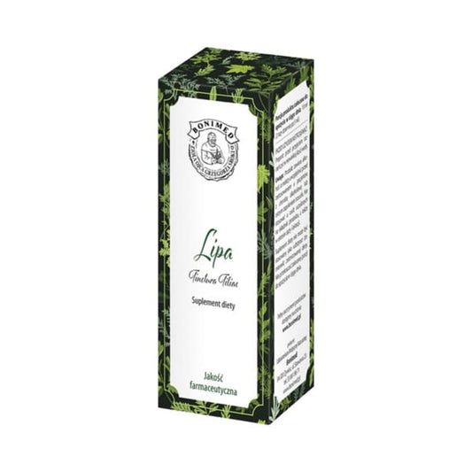 Bonimed Limette Tinctura Tiliae in 100 ml Flasche, natürliche Heilpflanzenextrakte, grüne Limette und Tilia-Blätter.