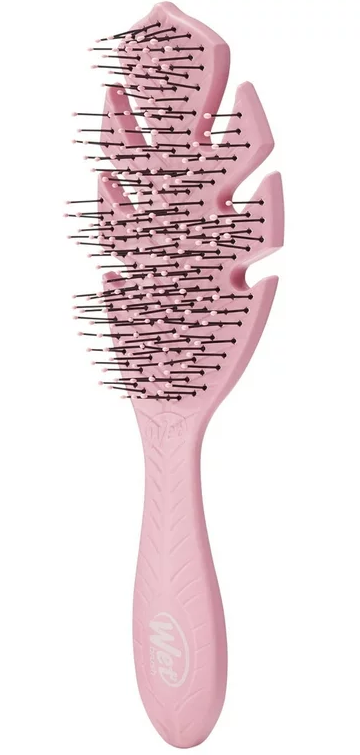 WET BRUSH Detangler Haarbürste in Rosa, Nasse Haarbürste, grüne Nassbürste, glättet und entwirrt nasses Haar, ergonomisches Design