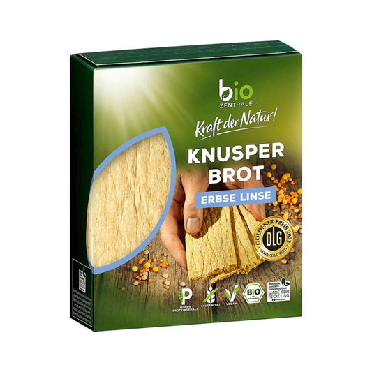 GELBFREIE BIO Proteine in gelber Groan-Soße von BIO ZENTRALE, 100 g, vegetarisches Proteinprodukt in Glas