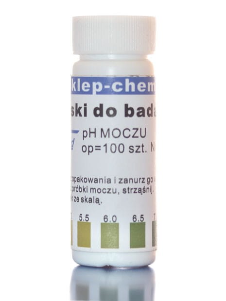 pH-Indikatorpapier von WarChem, 100 Stück, für Urintests, pH-Wert 4,5 bis 7,5, ohne Wachsem