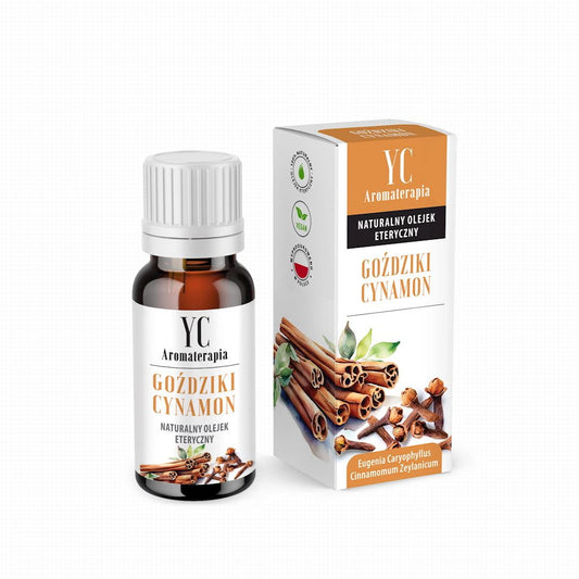 Ätherisches Nelke & Zimt Öl von YOUR CANDLE in 10 ml Flasche, naturbelassenes ätherisches Öl für Duft und Wohlbefinden