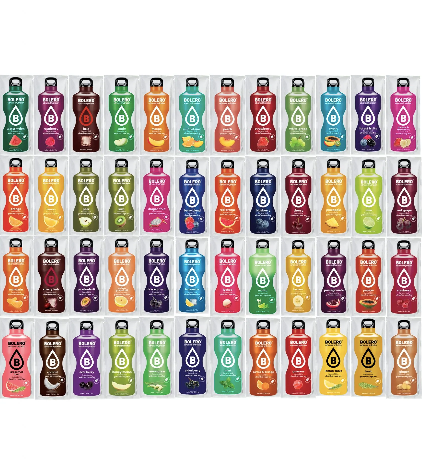 Bolero Drink Box Mix mit 48 x 9g in verschiedenen Geschmacksrichtungen, Packung mit einzelnen Beuteln, erfrischende Getränkemischung