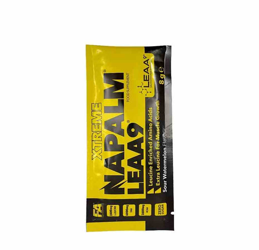 FA NAPALM Leaa9 8 g saure Wassermelone, Energydrink mit saurem Wassermelonen-Geschmack, kleine Dose, dynamisches Design