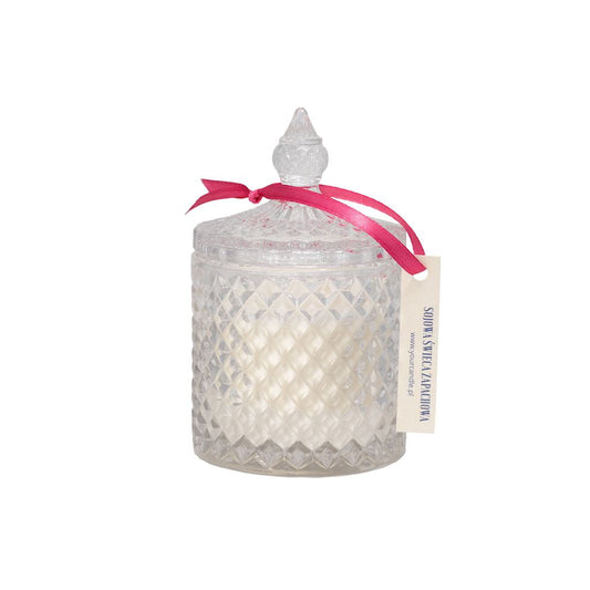 Prosecco Soy-Wachskerze von YOUR CANDLE, 250 ml, mit eleganter Kerze in einem stilvollen Glas für gemütliche Abende