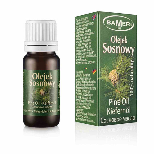 Ätherisches Kiefernöl von BAMER in 7 ml Flasche, natürliches ätherisches Öl, ideal für Aromatherapie und Entspannung