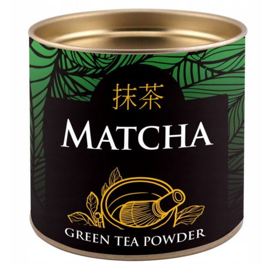 Grüner Mate MateMatcha von Oranżada in 30 g Packung, feines grünes Teepulver für Zubereitung und Genuss.