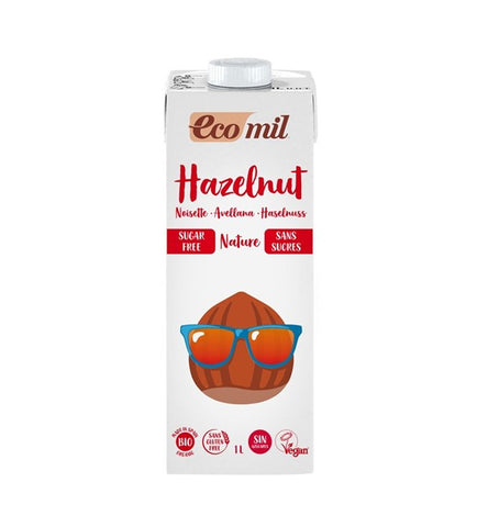 Bevanda alla nocciola senza zucchero BIO 1000 ml ECOMIL