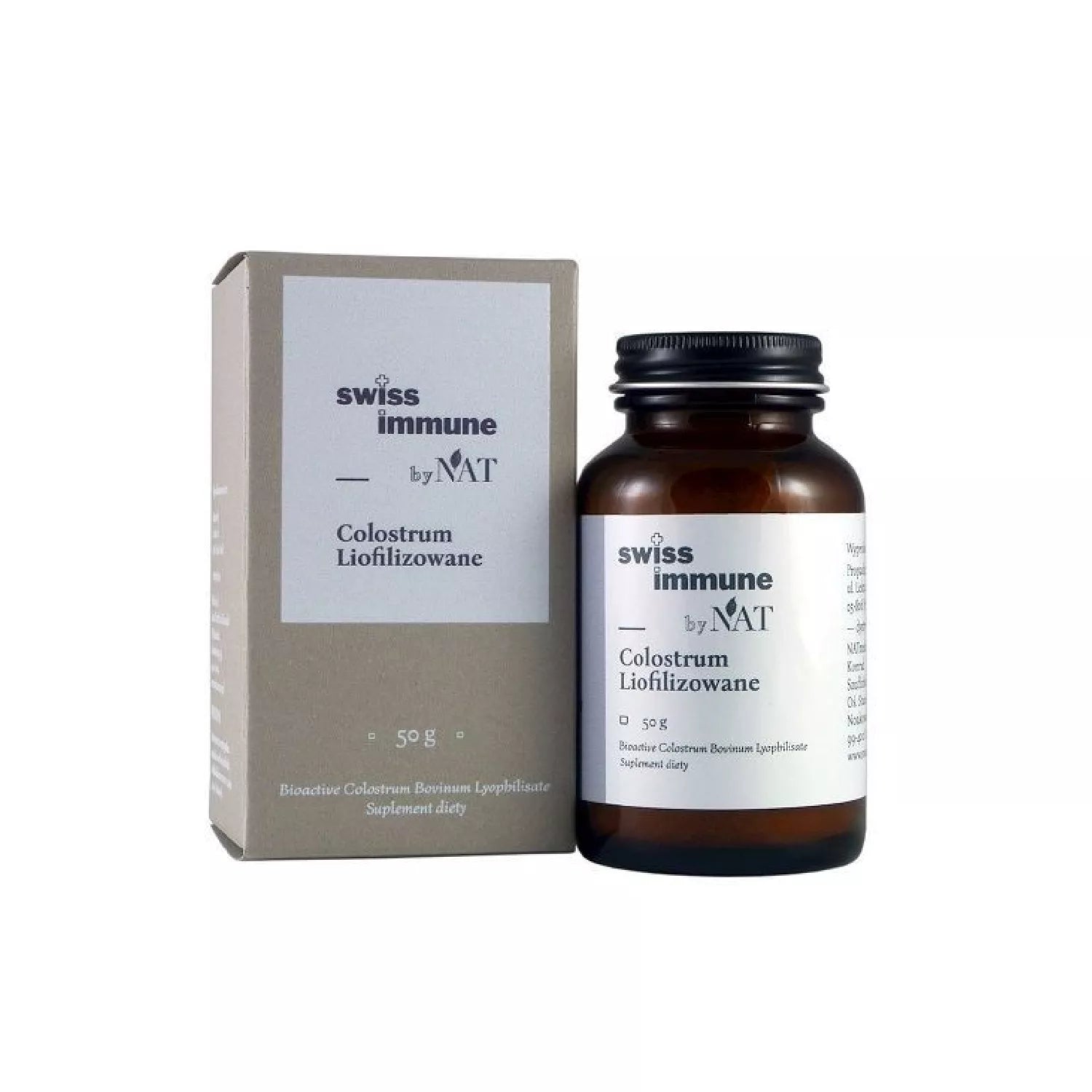 Gefriergetrocknetes Colostrum 50g (100 Tage) Swiss Immun NAT - Biogo.de