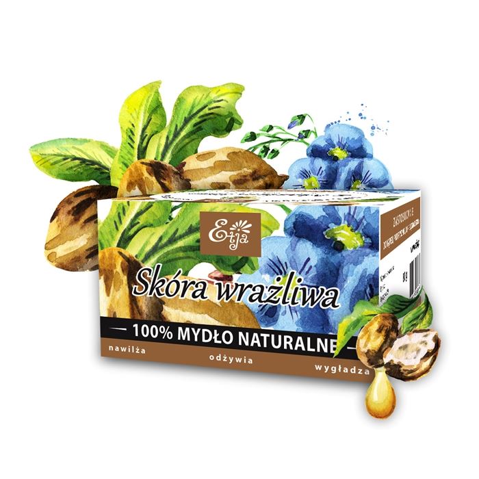Natürliche Kaliseife mit Sheabutter 80g ETJA - Biogo.de