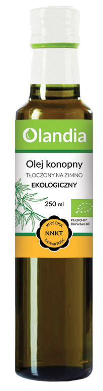 Hanföl BIO 250 ml OLANDIA - Biogo.de
