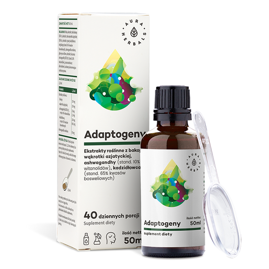 Adaptogene - Pennywort Ashwagandha Räucherstäbchen - flüssig 50ml AURA HERBALS - Biogo.de