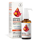 Vitamin D3 4000 iu + K2 FORTE auf MCT-Öl - Tropfen 50 ml AURA HERBALS - Biogo.de