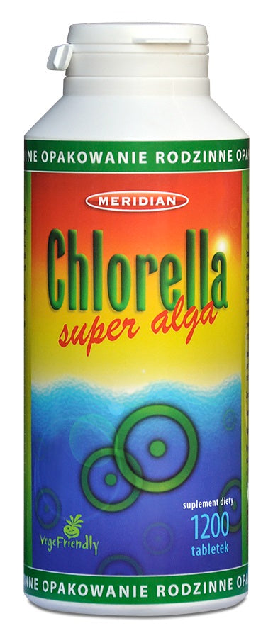 Chlorella Pressalge 1200tab. (gebrochene Zellwand) MERIDIAN - Biogo.de
