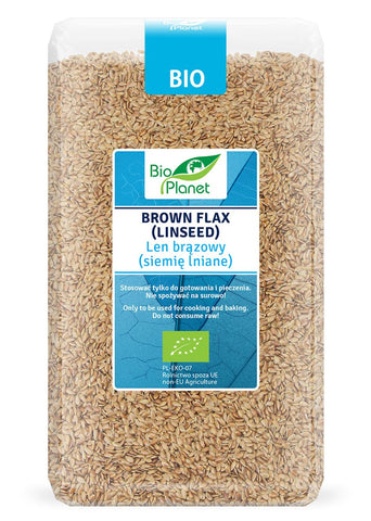 Lin brun (graines de lin) BIO 1 kg - BIO PLANET