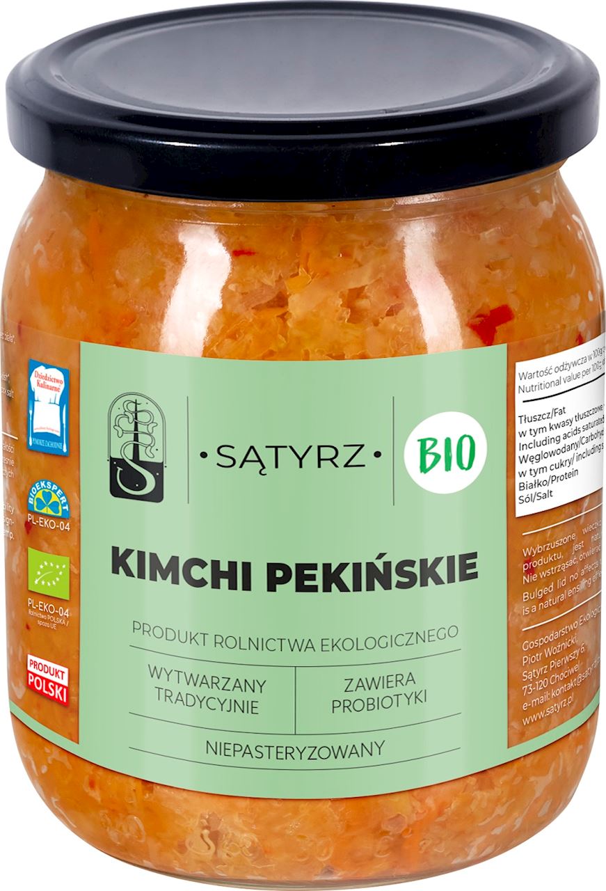 Kimchi pékinois BIO 450 g - SĄTYRZ