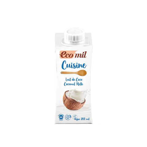 Crème de chair de coco BIO 200 ml ECOMIL