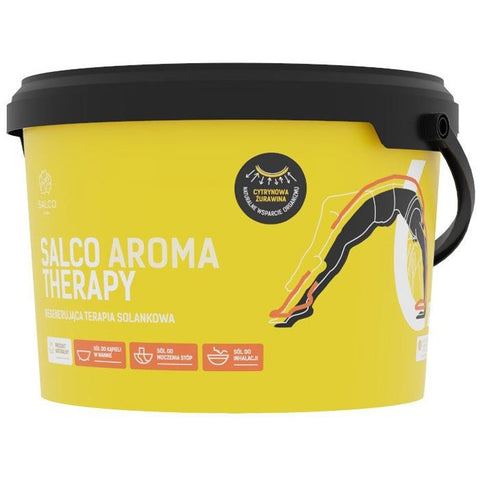 Salco Sport Therapy Aroma Lemon Cranberry Badesalz 3 kg