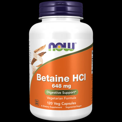 Betain HCL 648mg 120vKapseln. JETZT LEBENSMITTEL - Biogo.de
