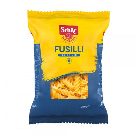 Bezlepkové cestoviny fusilli 250 g SCHÄR