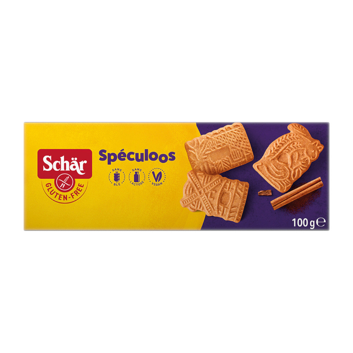 Glutenfreie Gewürzkekse Spekulatius 100 g SCHÄR