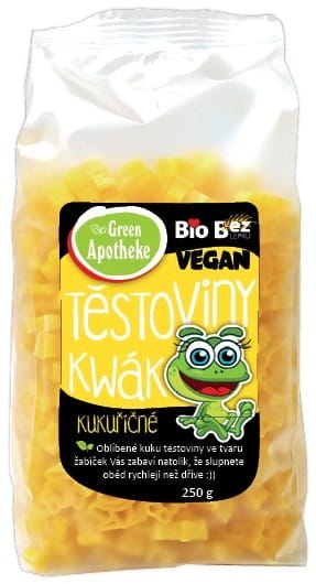 Glutenfreie Kindermakkaroni aus Maismehl von APOTHEKE, Bio, 250 g, kindgerechte Pasta in sichtbarer Verpackung